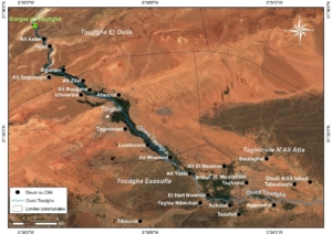 Situation du douar Tabesbaste