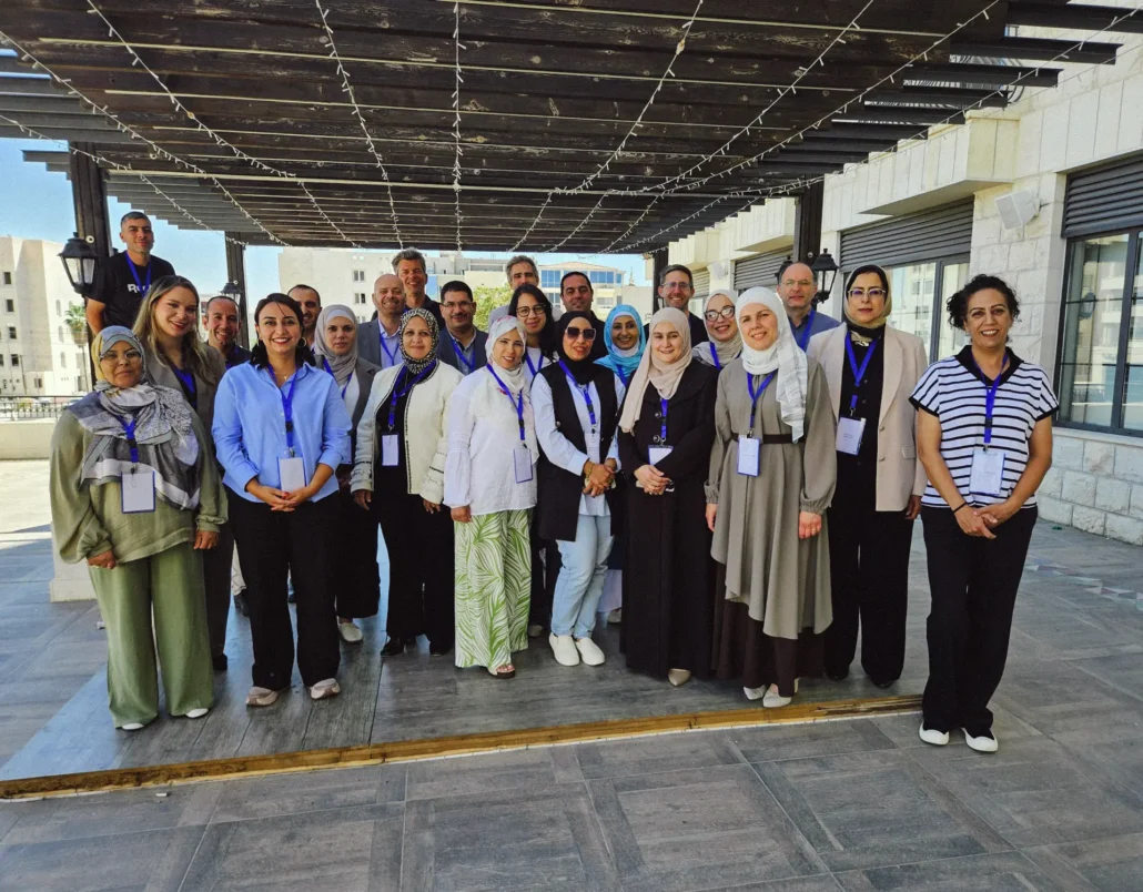 Participants de la formation régionale sur la réutilisation des eaux usées traitées, à Amman en septembre 2026
